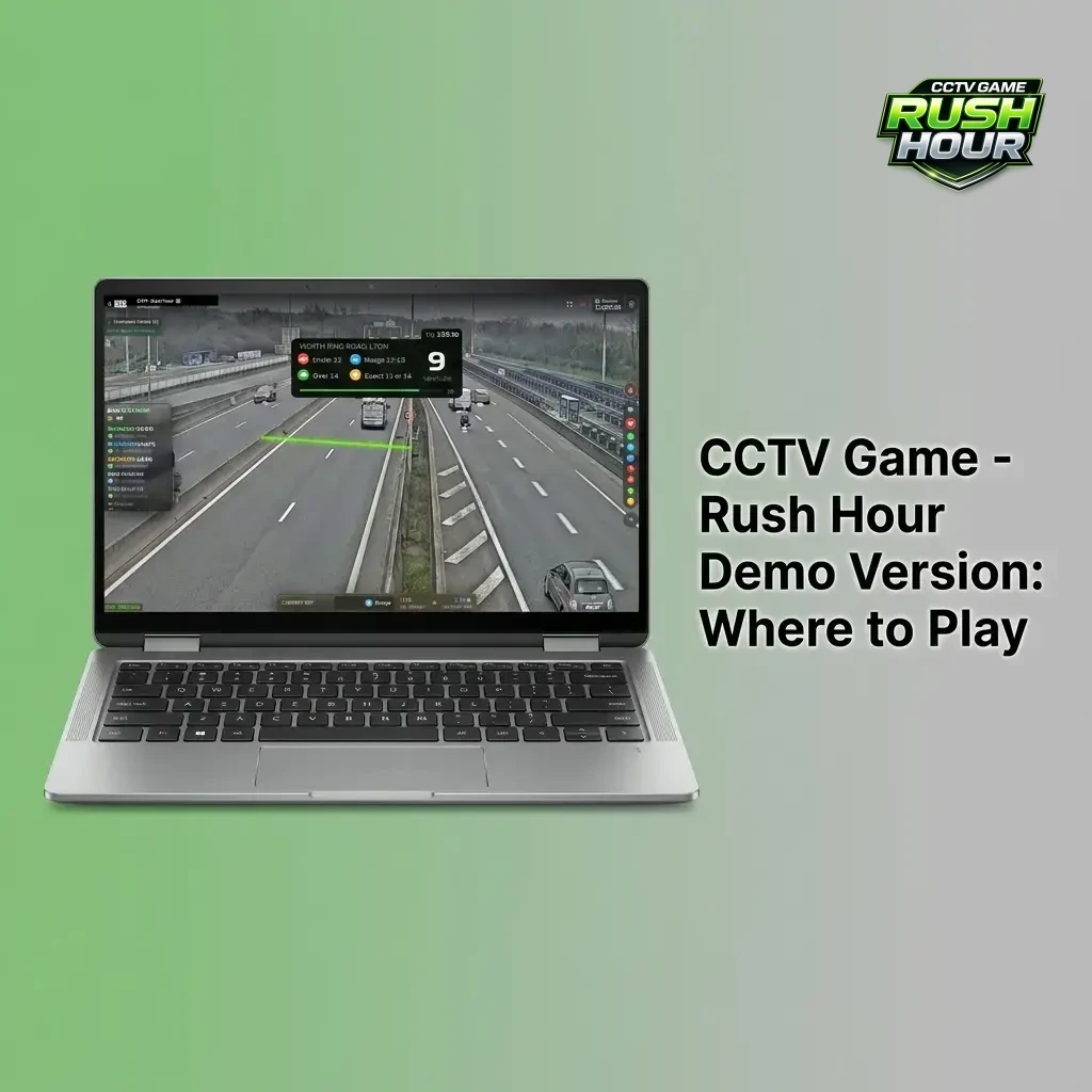 CCTV Game Rush Hour demo version gameplay interface showing where to play online for free in India