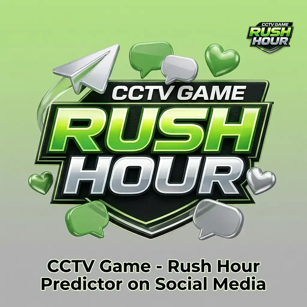 CCTV Game Rush Hour predictor scams on social media warning against fake APKs, phishing links, and unverified signals