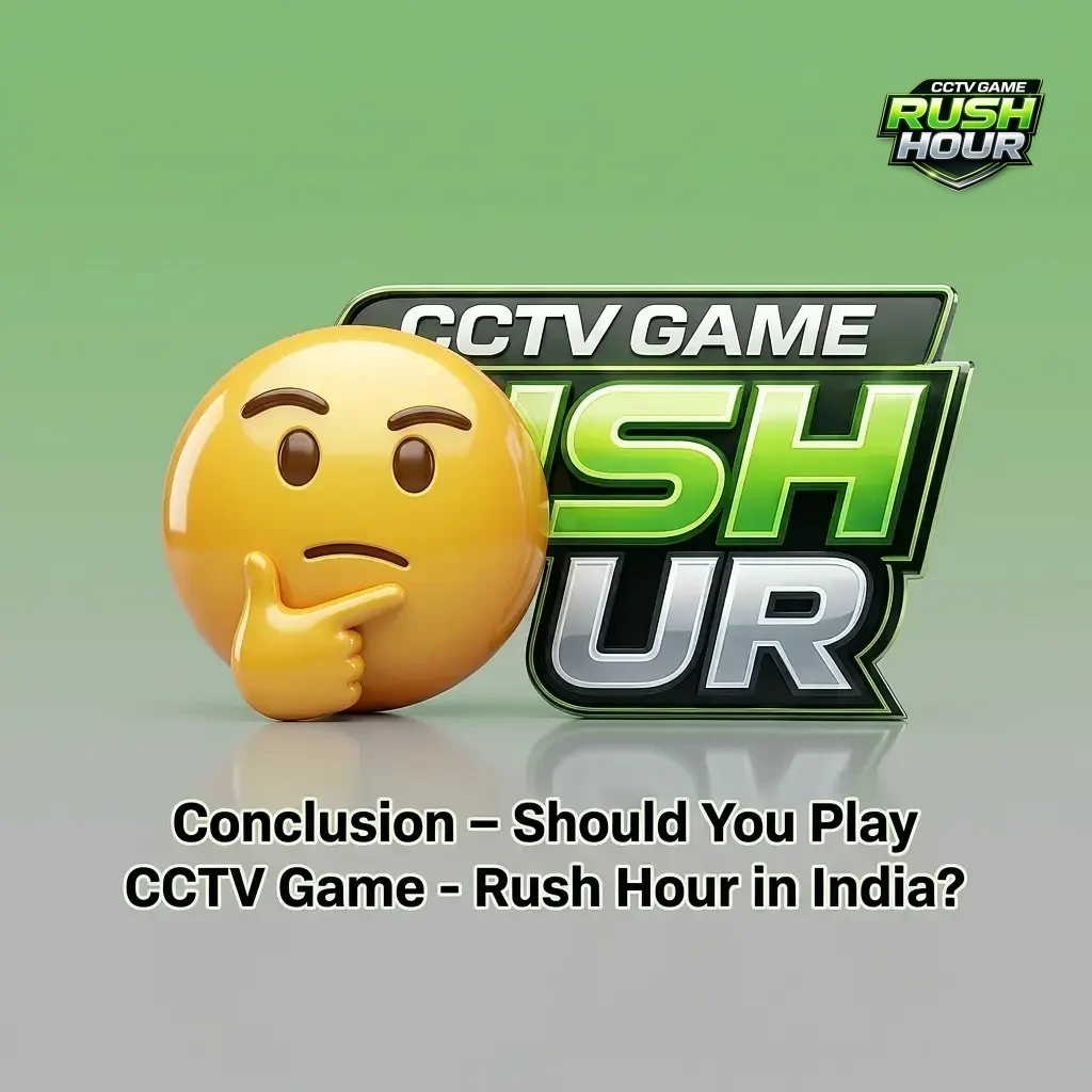 CCTV Game Rush Hour crash game with 93% RTP available at India-facing casinos with INR support and local payment options