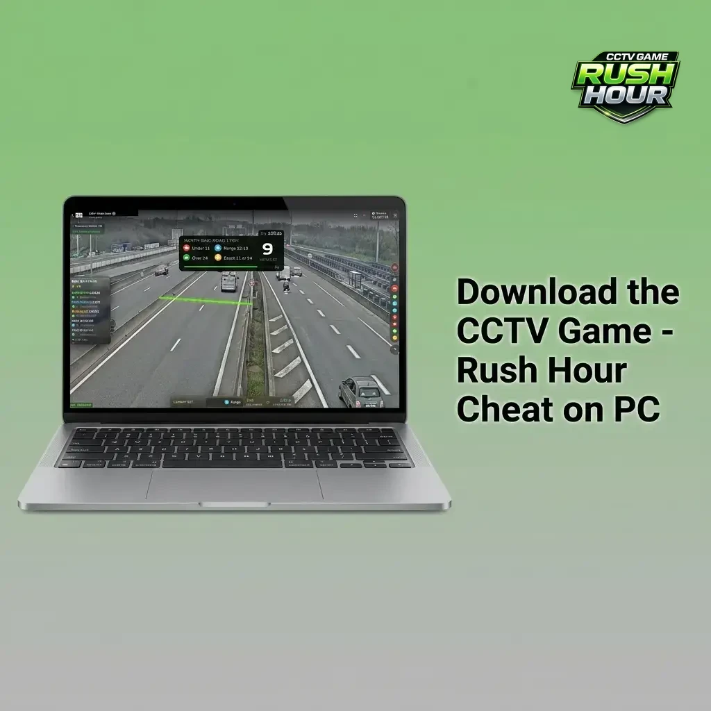 CCTV Game Rush Hour Cheat PC download installation steps on desktop browser with antivirus security scan
