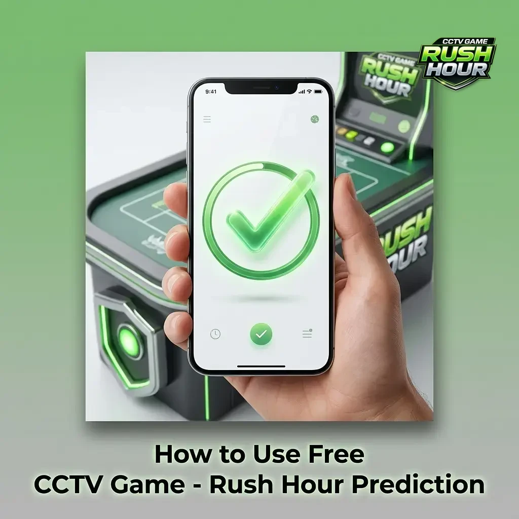 Free CCTV Game Rush Hour Predictor app showing trial access, casino selection, and prediction data for online betting strategy.
