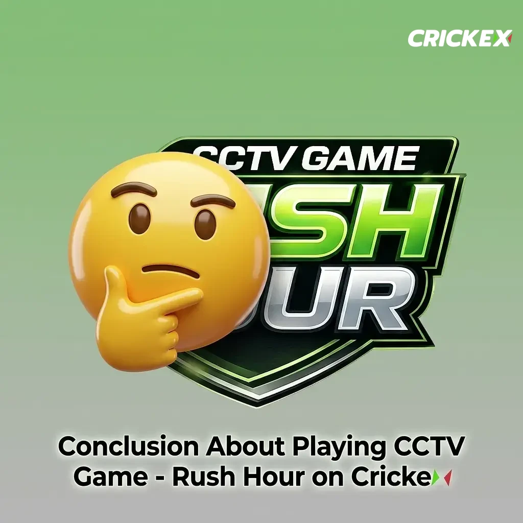 Crickex CCTV Game Rush Hour India platform with 97% RTP, UPI payments, and 300% sports bonus up to ₹7,000