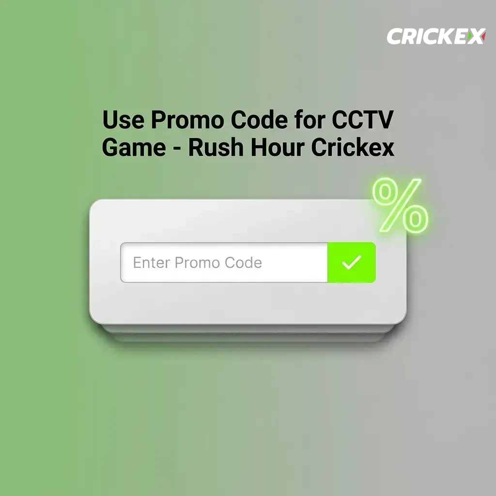 CCTV Game Rush Hour Crickex promo code CRICKEX300 for first deposit bonus on registration